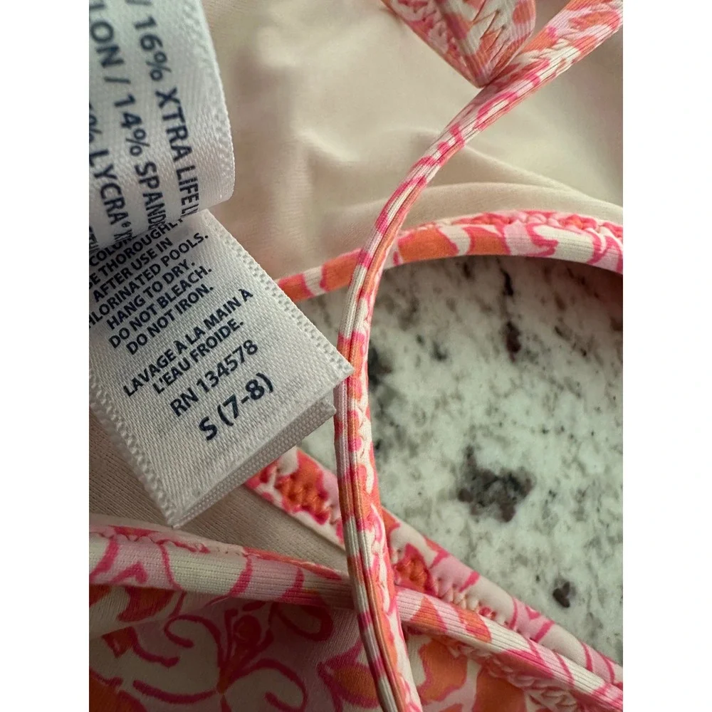 Vineyard Vines 2pc Girls Bikini swimsuit S 7/8 lot of‎ 2